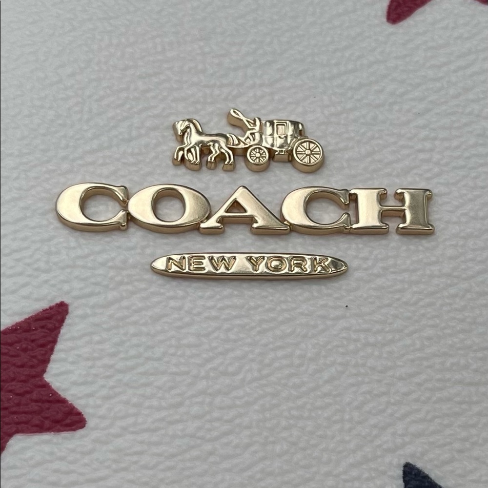 🔥🔥LAST SET Coach American Star Print Tote and Wallet NWT - Picture 5 of 15